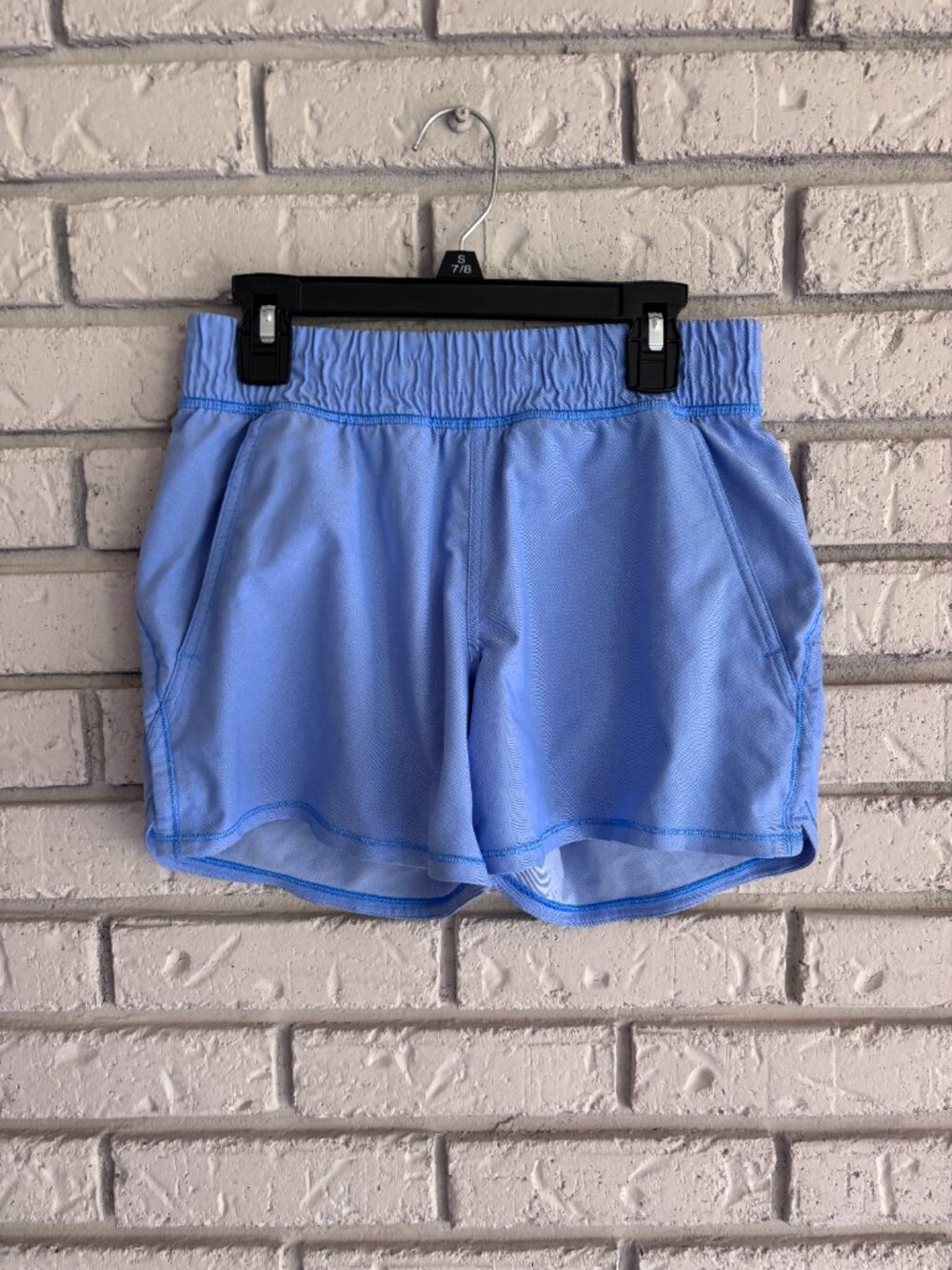 Ivivva Lululemon Girls Blue Athletic Shorts 14